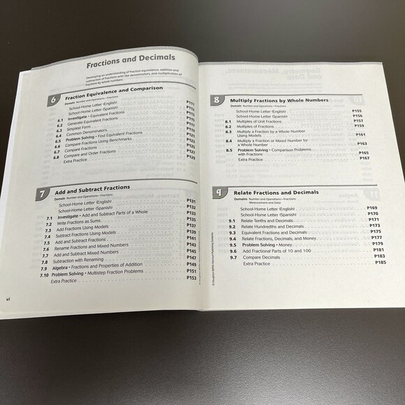 Go Math! Mafs Beginner Standards Practice Book Grade 4 Home Schooling Book - Picture 7 of 11